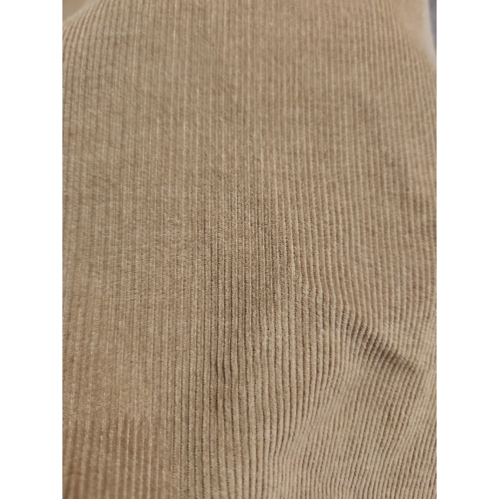 Vtg Brown‎ Corduroy Midi Skirt Button Front Made USA Minimal Academia Casual - Picture 12 of 13